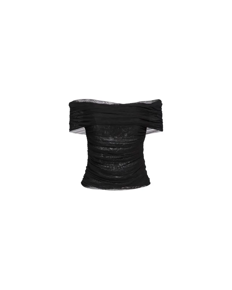 Hanita TOPS - Topsauf YOOX.COM Schwarz