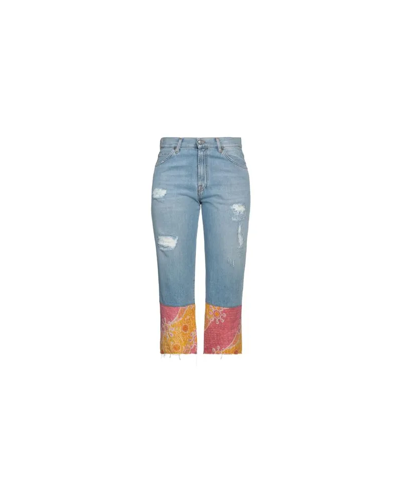 Roy Roger's HOSEN & RÖCKE - Jeanshosenauf YOOX.COM Blau