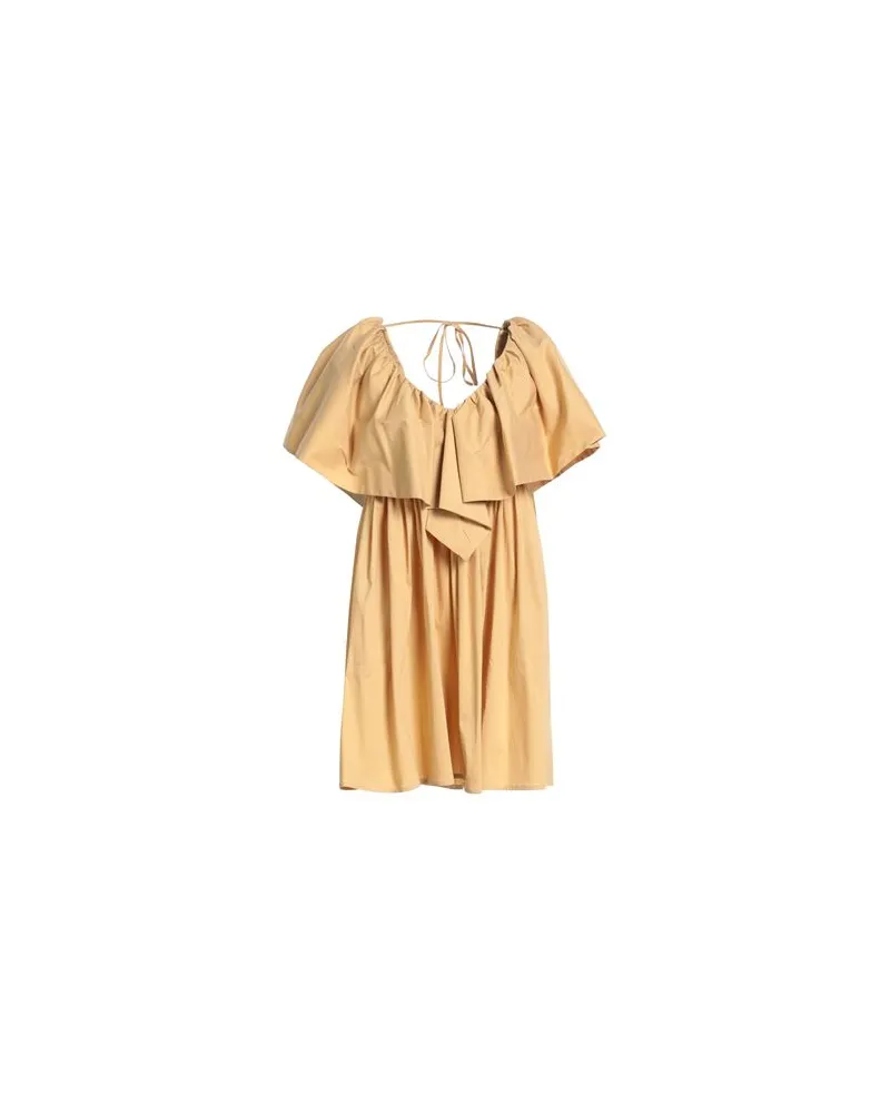Jijil KLEIDER - Mini-Kleiderauf YOOX.COM Senf