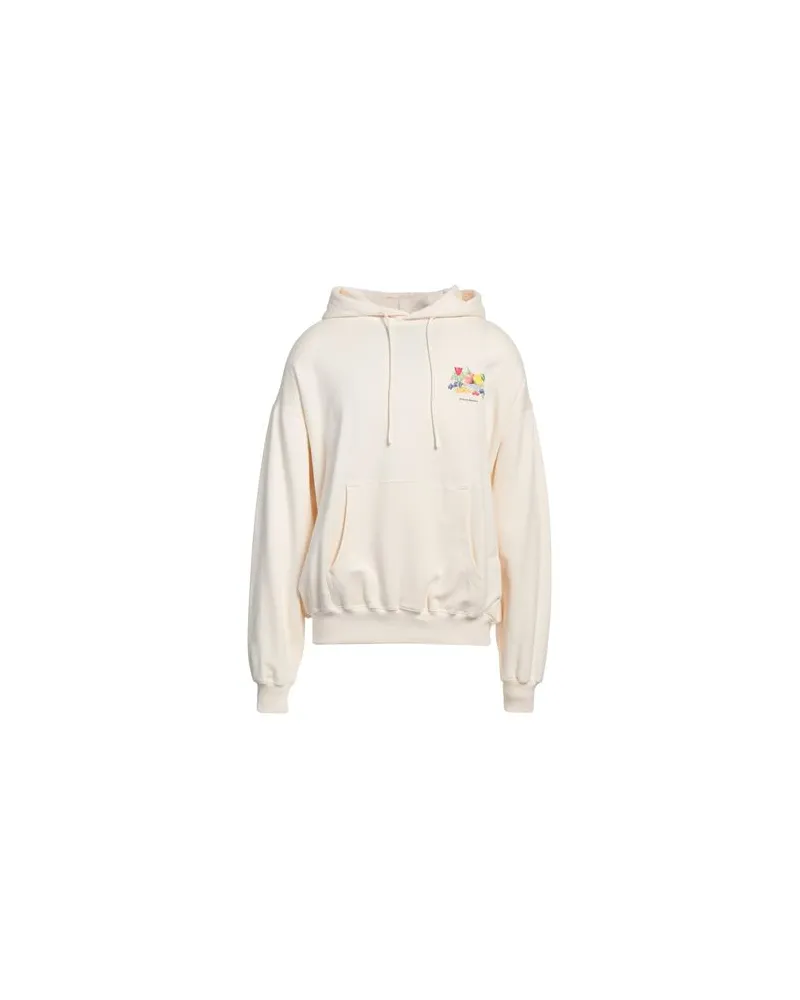 Drôle de Monsieur TOPS - Sweatshirtsauf YOOX.COM Cremeweiß
