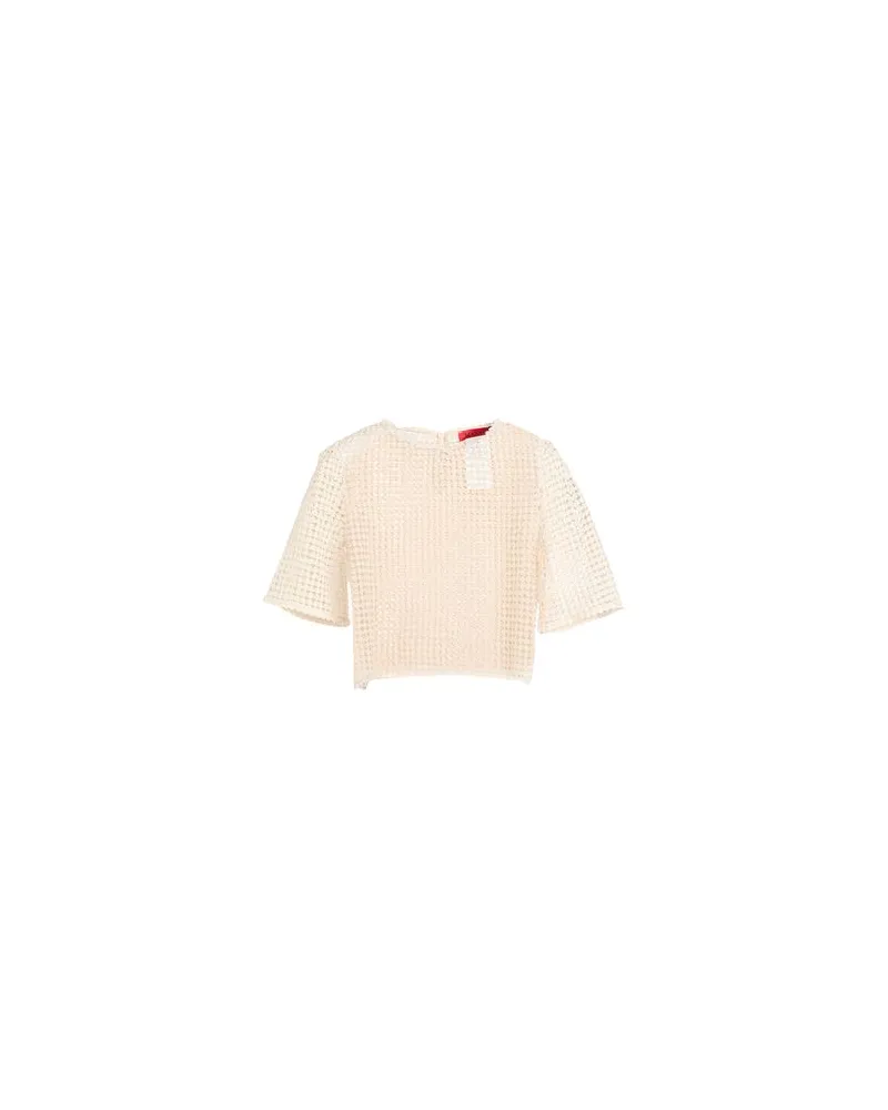 MAX&Co. FAVILLE  - TOPS - Topsauf YOOX.COM Cremeweiß
