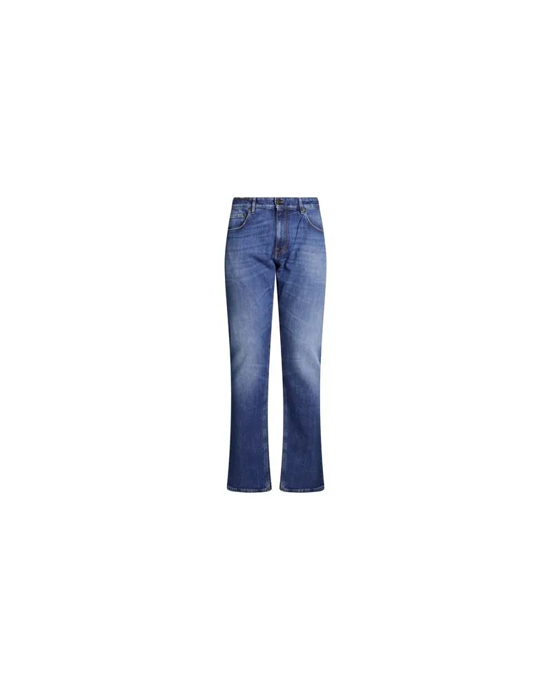 PT TORINO HOSEN & RÖCKE - Jeanshosenauf YOOX.COM Blau
