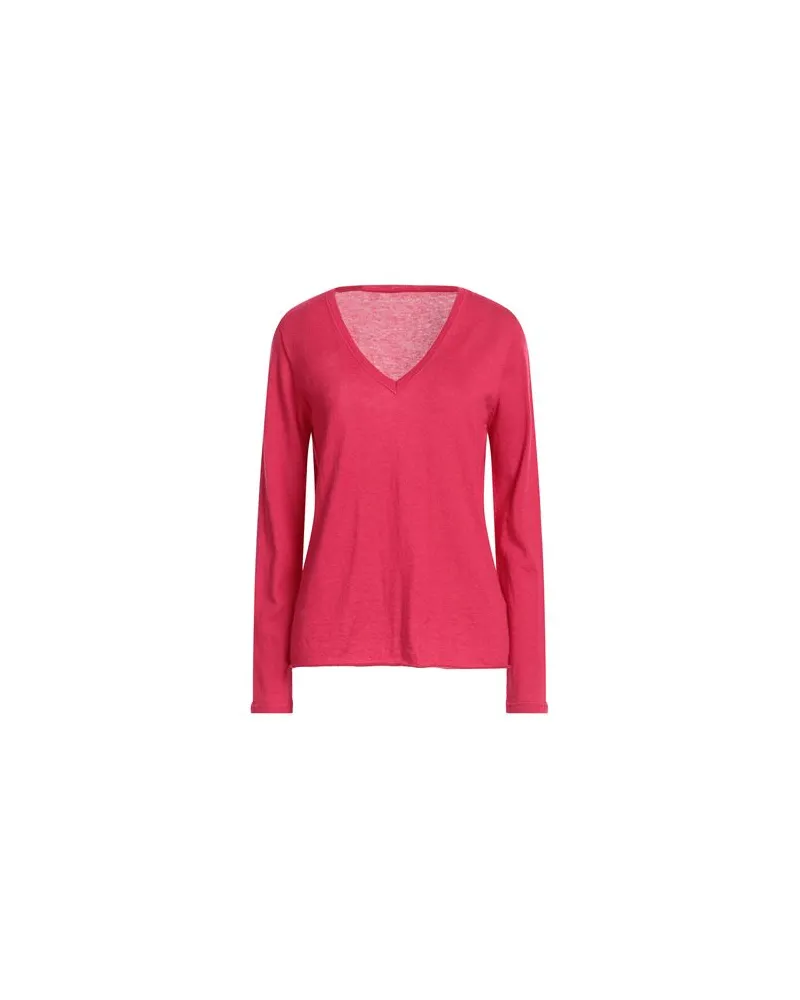 Majestic STRICKWAREN - Pulloverauf YOOX.COM Fuchsia