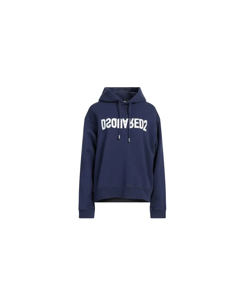 Dsquared2 TOPS - Sweatshirtsauf YOOX.COM Marineblau