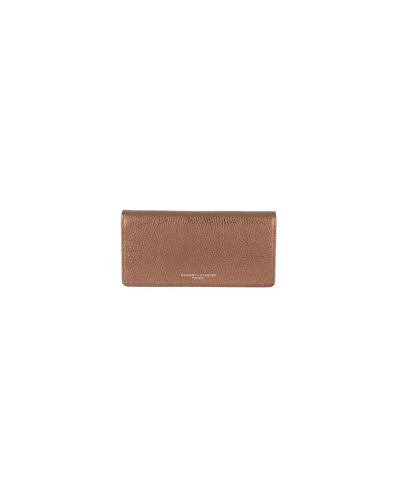Gianni Chiarini Kleinlederwaren - Brieftaschenauf YOOX.COM Bronze