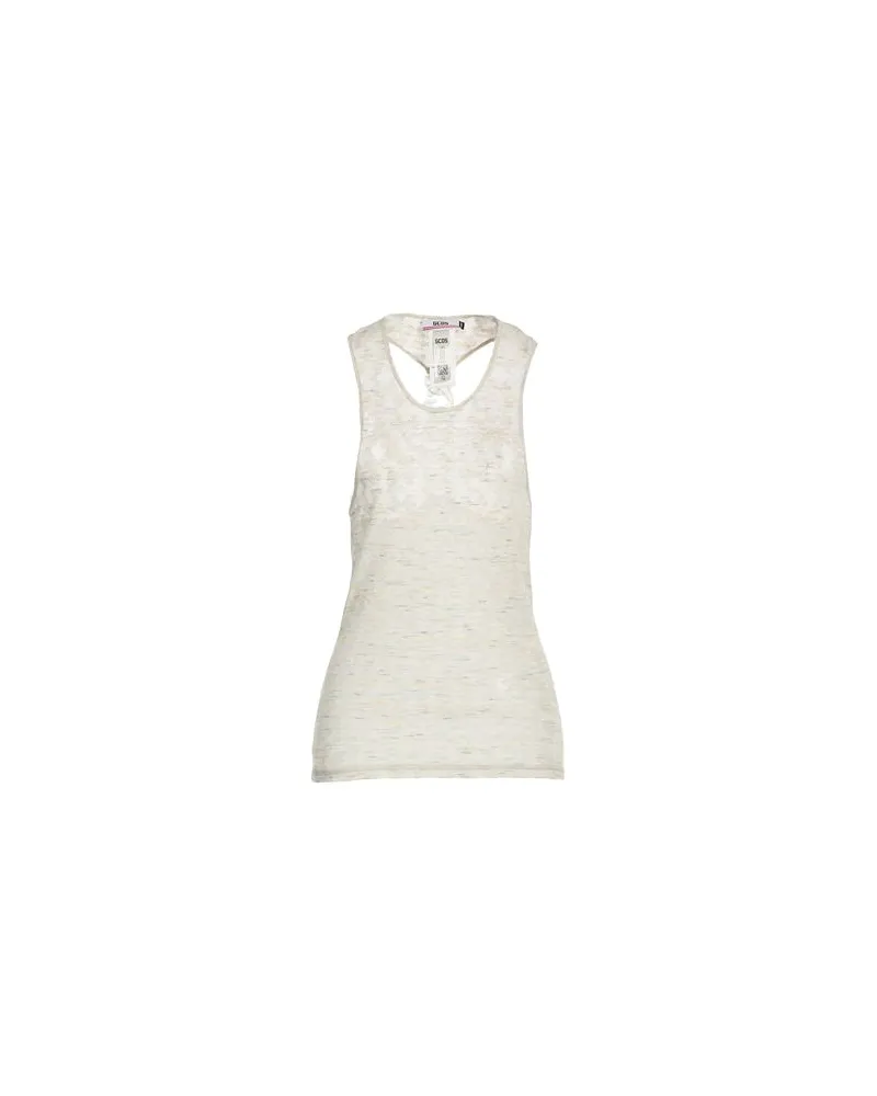 GCDS TOPS - Tank Topsauf YOOX.COM Elfenbein