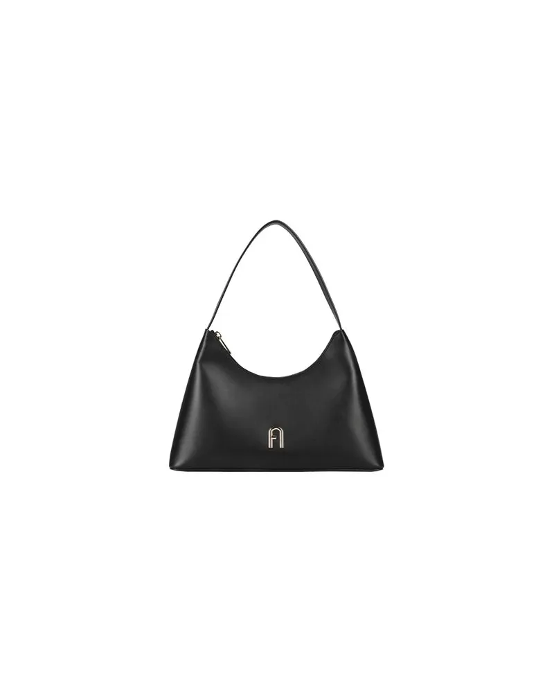Furla DIAMANTE S SHOULDER BAG  - TASCHEN - Schultertaschenauf YOOX.COM Schwarz