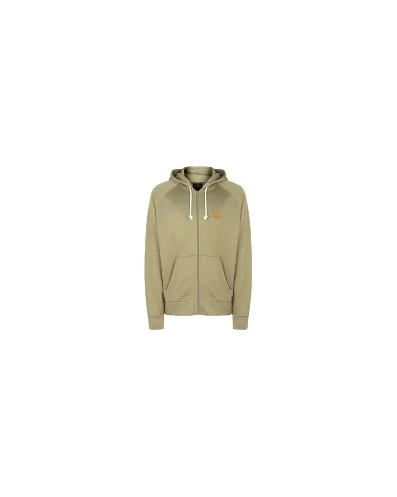 Vivienne Westwood CLASSIC TRACKSUIT TOP    - TOPS - Sweatshirtsauf YOOX.COM Militärgrün