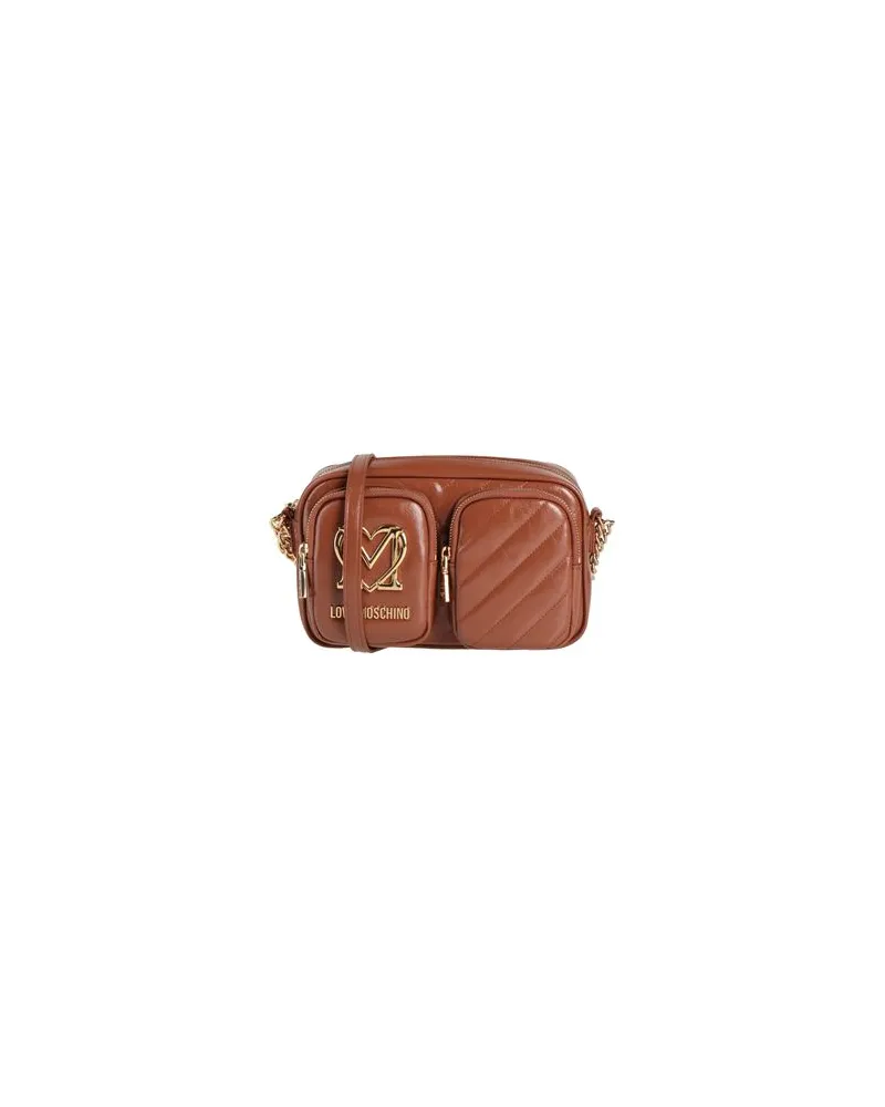 Moschino TASCHEN - Umhängetascheauf YOOX.COM Lederfarben
