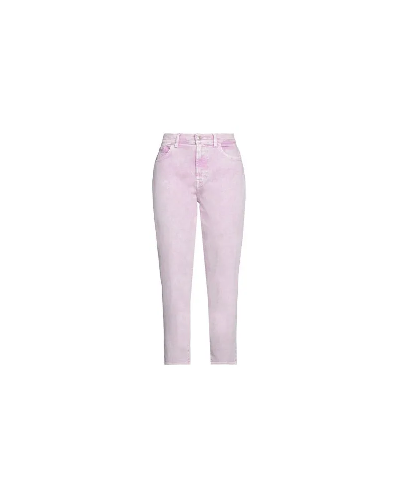 7 for all mankind HOSEN & RÖCKE - Jeanshosenauf YOOX.COM Lila