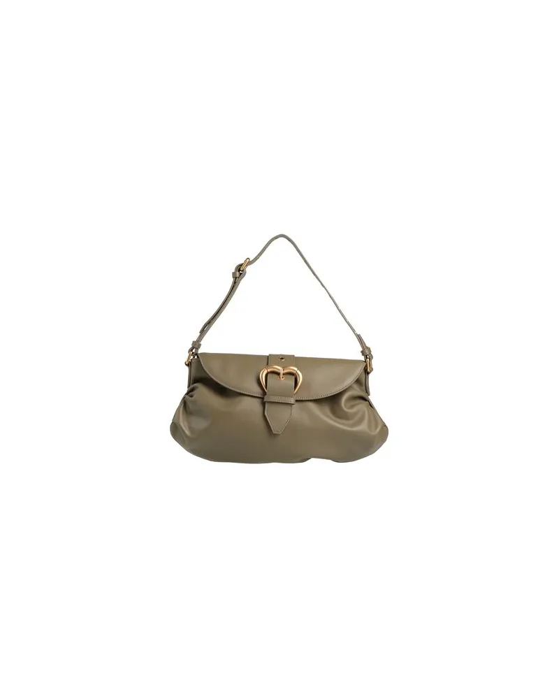 Pinko TASCHEN - Schultertaschenauf YOOX.COM Militärgrün