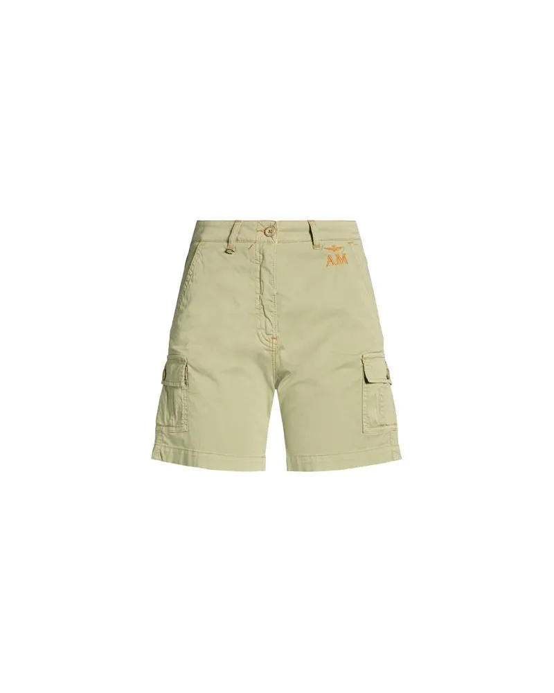 Aeronautica Militare HOSEN & RÖCKE - Shorts & Bermudashortsauf YOOX.COM Salbeigrün