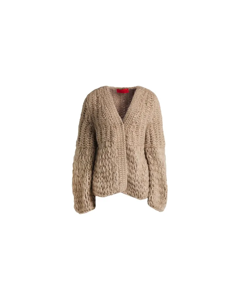 Wild Cashmere STRICKWAREN - Strickjackenauf YOOX.COM Beige