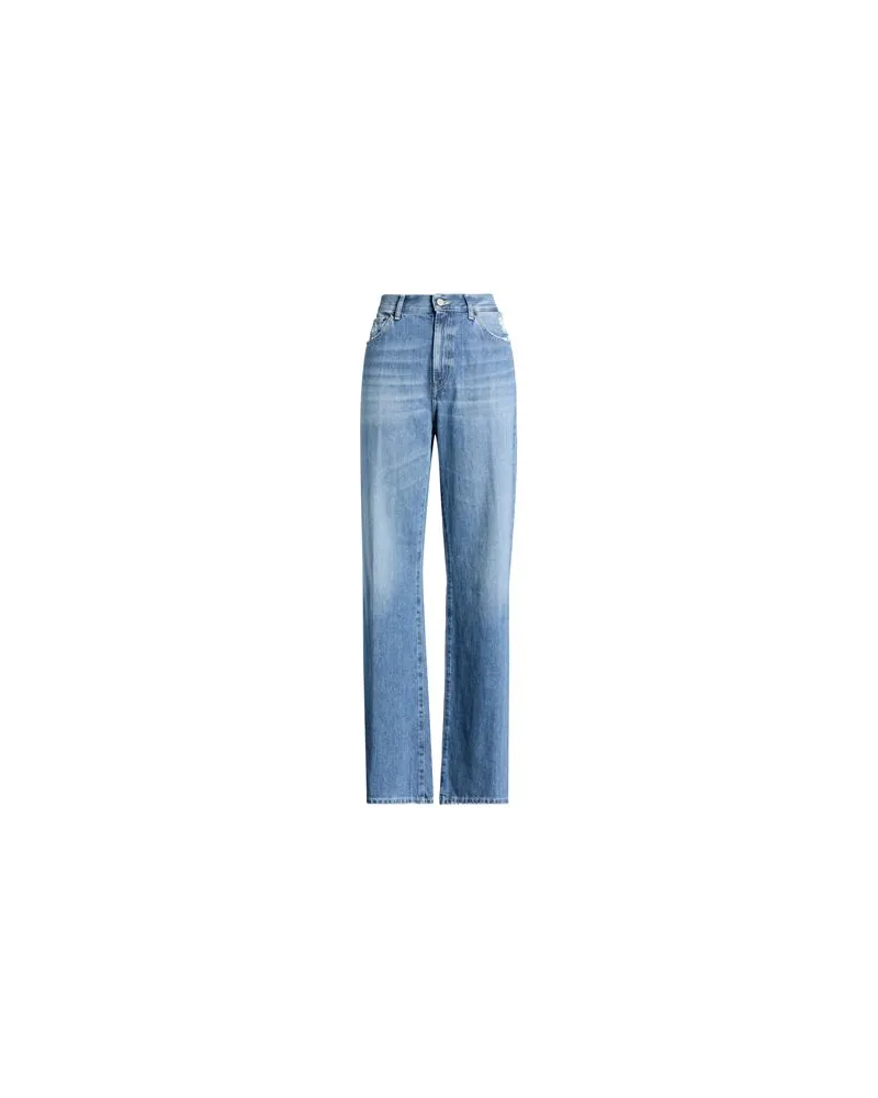 Dondup HOSEN & RÖCKE - Jeanshosenauf YOOX.COM Blau
