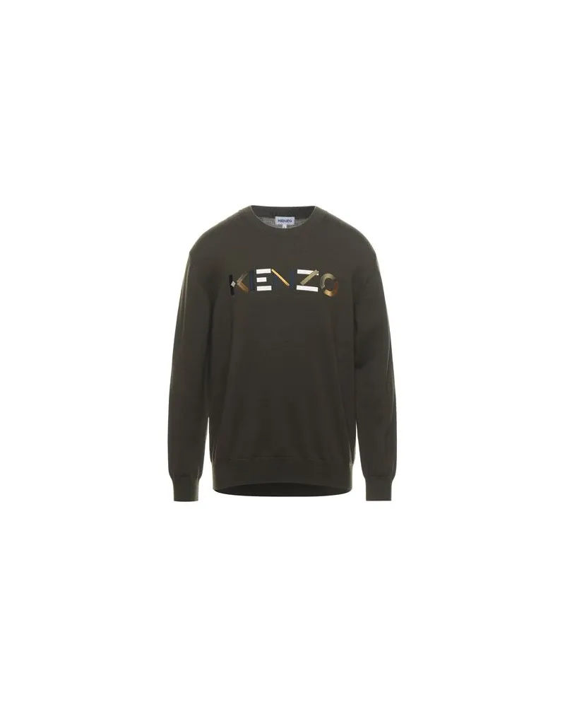 Kenzo STRICKWAREN - Pulloverauf YOOX.COM Militärgrün