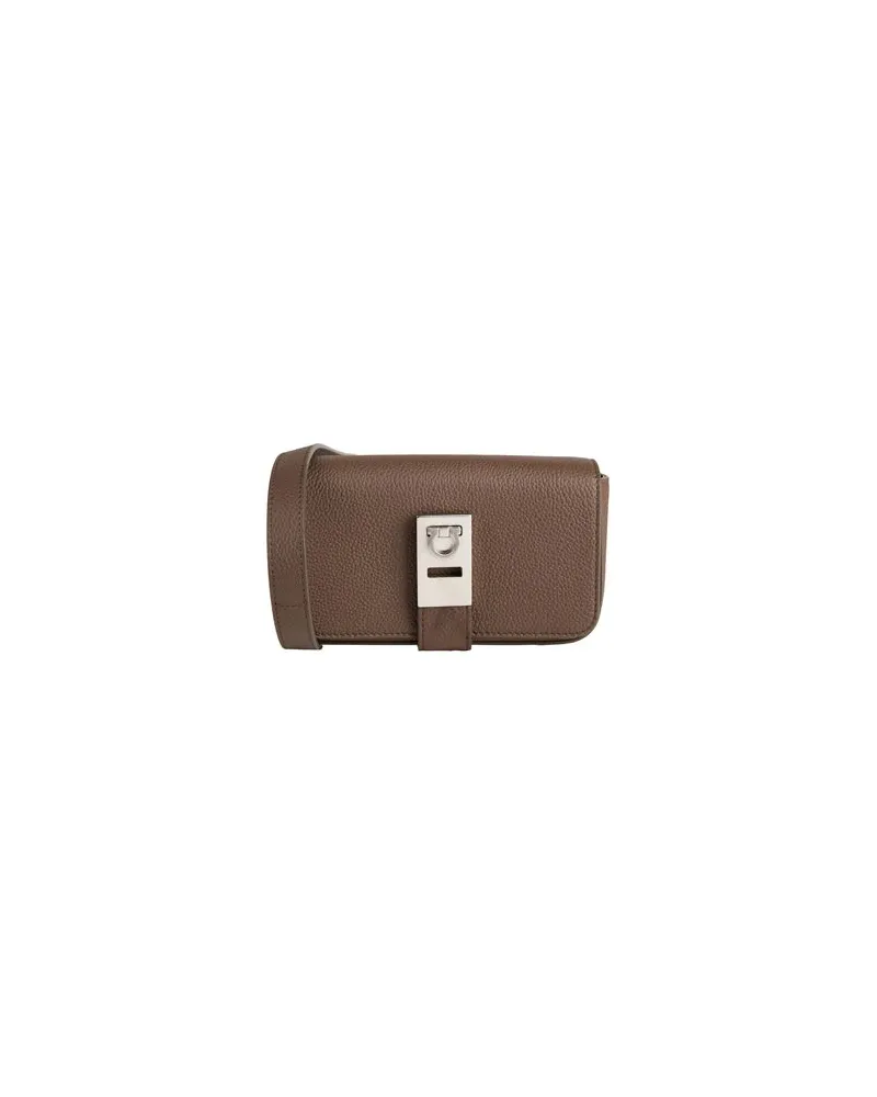Ferragamo TASCHEN - Umhängetascheauf YOOX.COM Dunkelbraun
