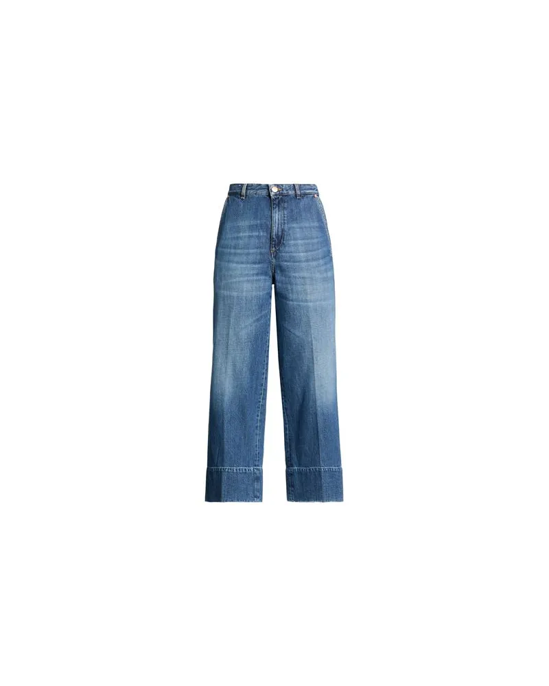 PT TORINO HOSEN & RÖCKE - Jeanshosenauf YOOX.COM Blau