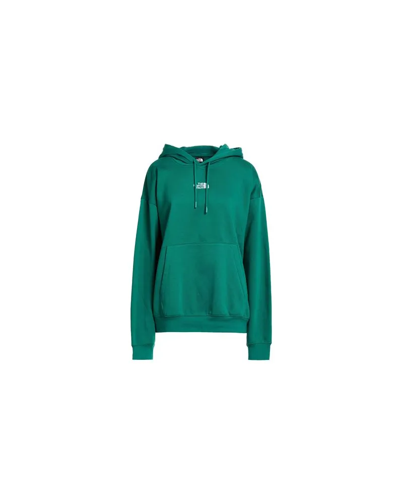The North Face W ESSENTIAL OVERSIZE HOODIE  - TOPS - Sweatshirtsauf YOOX.COM Grün