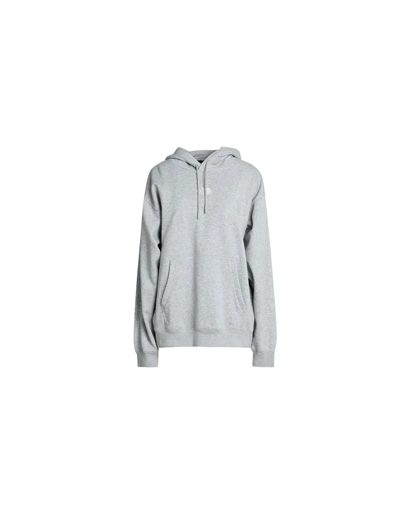 The North Face W ESSENTIAL OVERSIZE HOODIE - TOPS - Sweatshirtsauf YOOX.COM Hellgrau