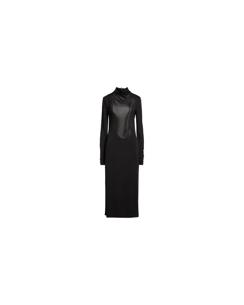 ANDAMANE KLEIDER - Midi-Kleiderauf YOOX.COM Schwarz