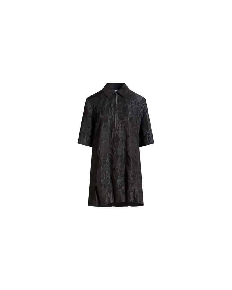 Ganni KLEIDER - Mini-Kleiderauf YOOX.COM Schwarz