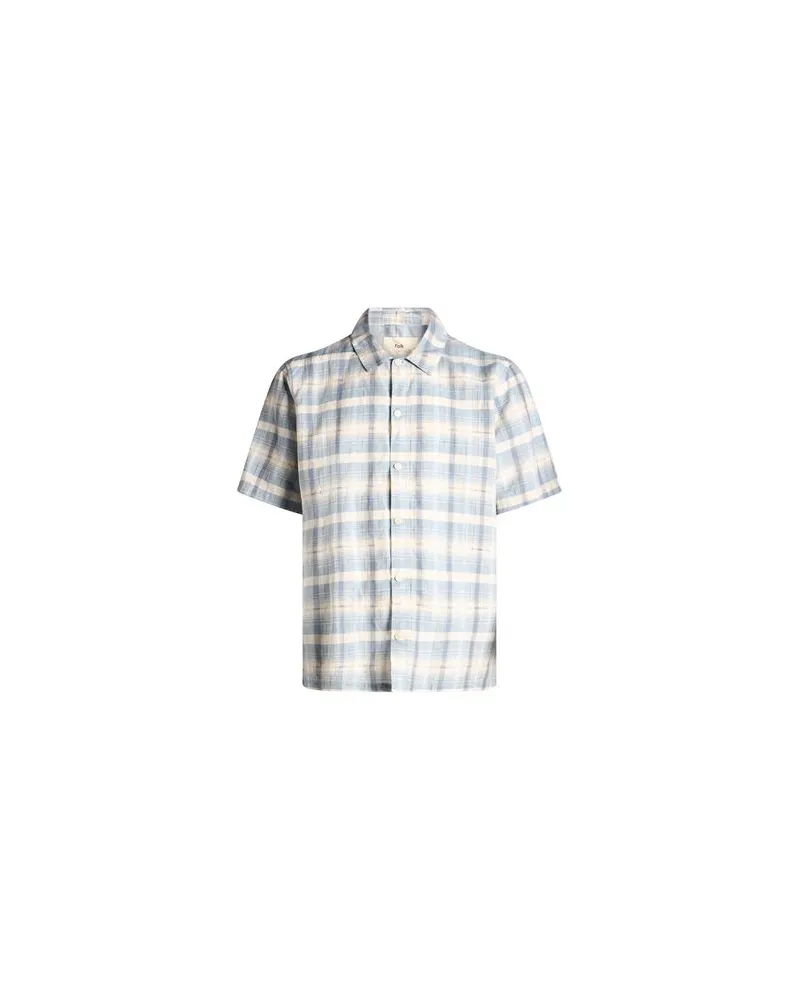 Folk TOPS - Hemdenauf YOOX.COM Hellblau