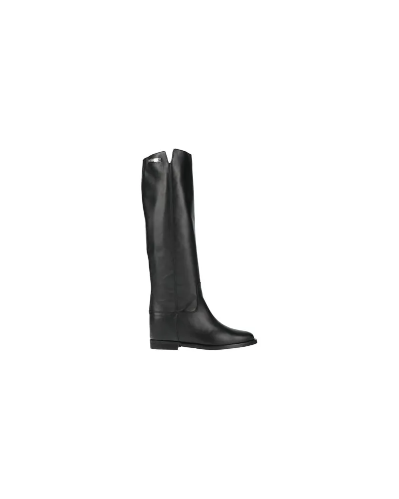 Via Roma 15 SCHUHE - Stiefelauf YOOX.COM Schwarz