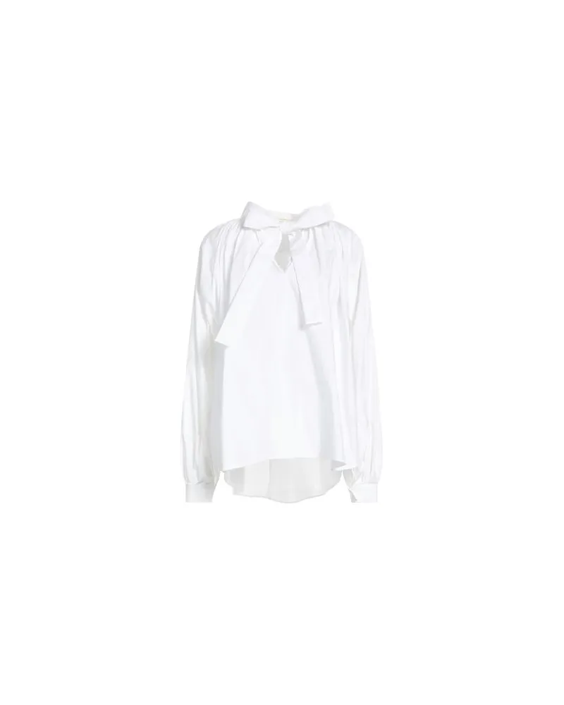 Sara Battaglia TOPS - Topsauf YOOX.COM Weiß