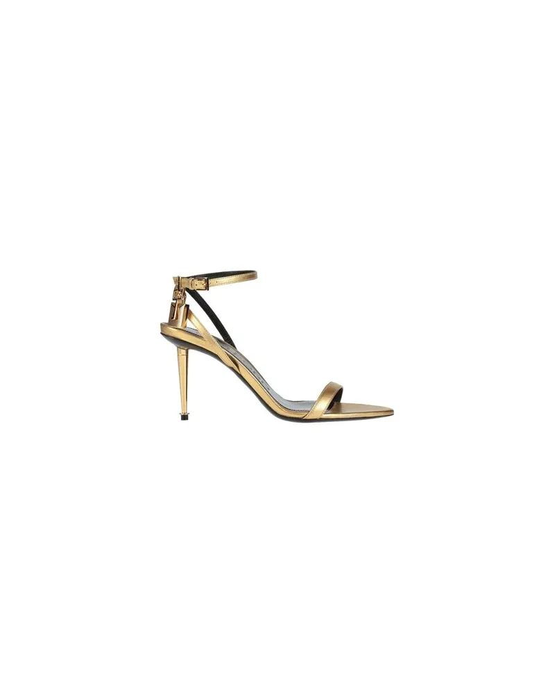 Tom Ford SCHUHE - Sandalenauf YOOX.COM Gold