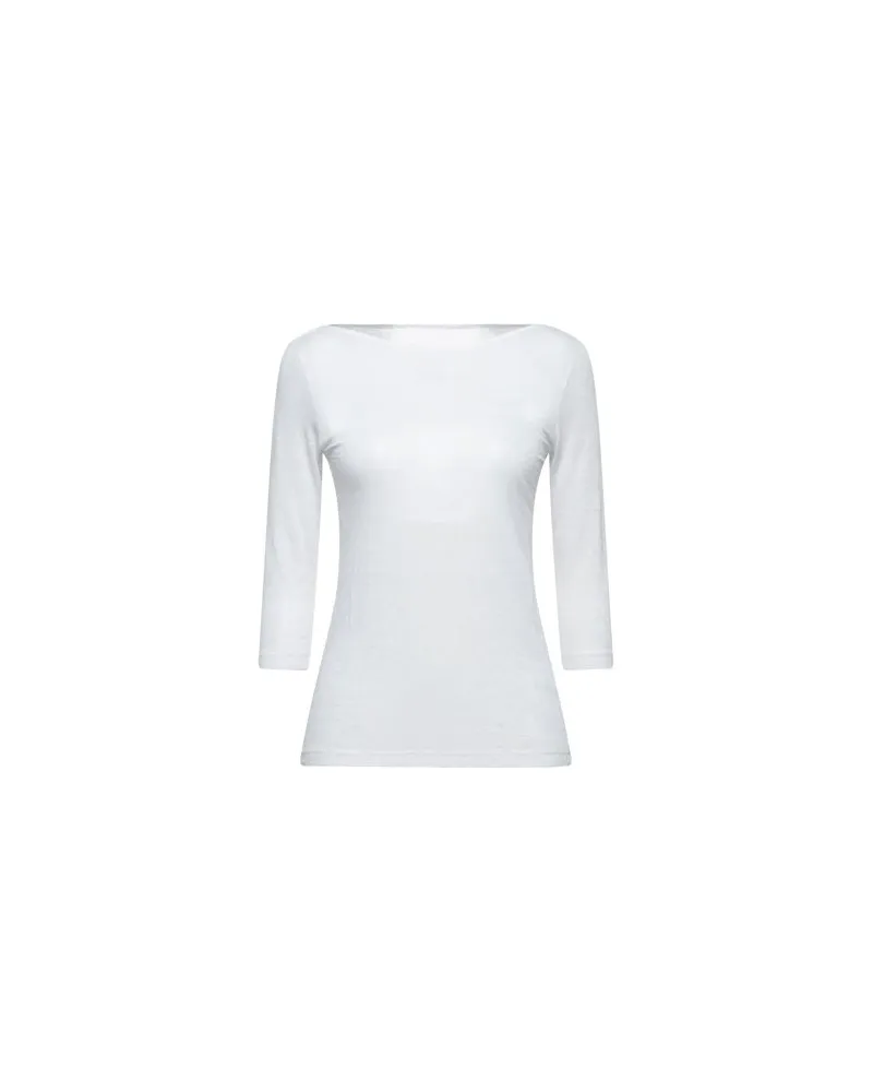 120% Lino TOPS - T-shirtsauf YOOX.COM Hellgrau