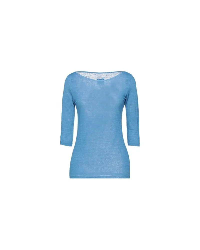 120% Lino TOPS - T-shirtsauf YOOX.COM Blaugrau