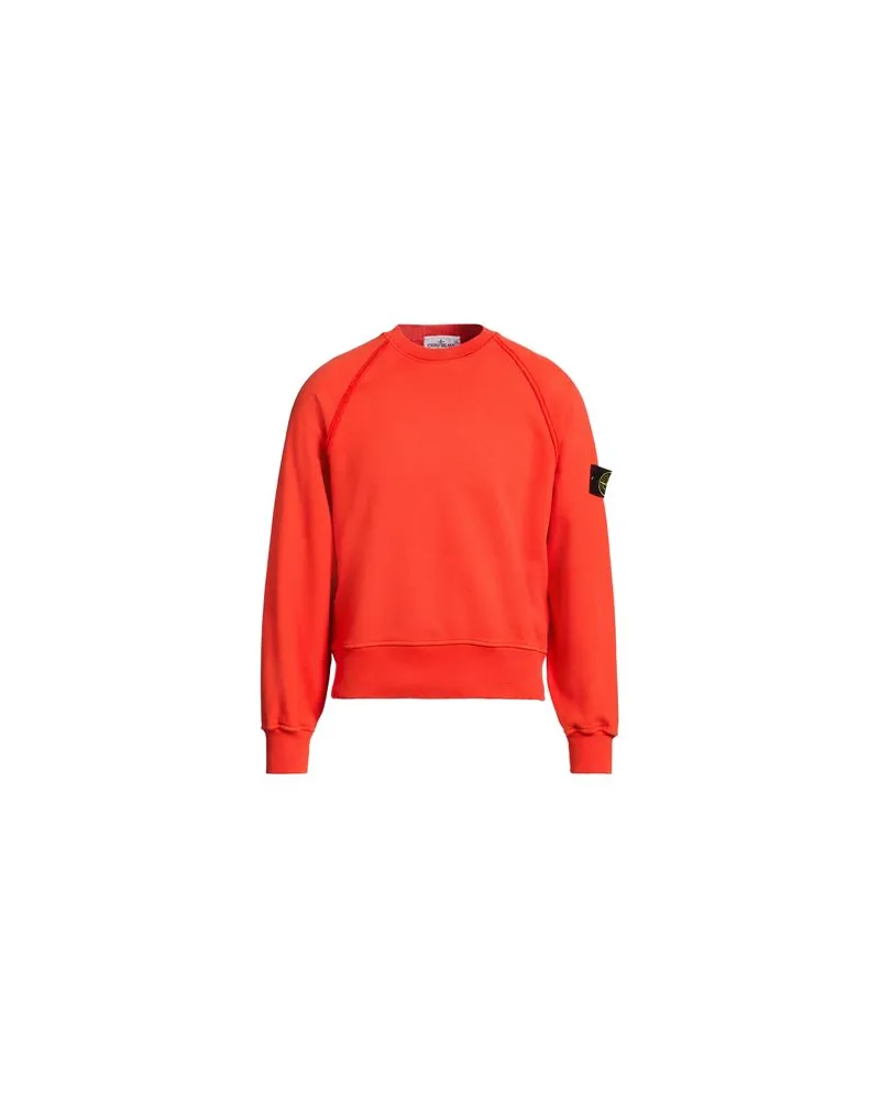 Stone Island TOPS - Sweatshirtsauf YOOX.COM Orange