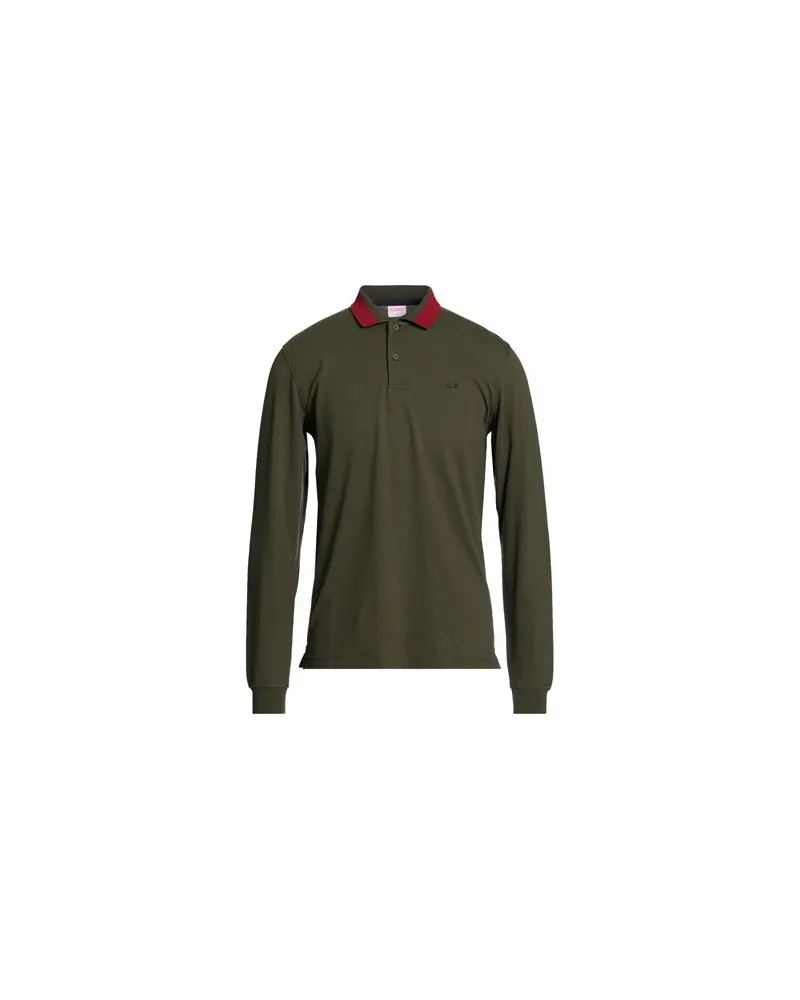 Sun68 TOPS - Poloshirtsauf YOOX.COM Militärgrün