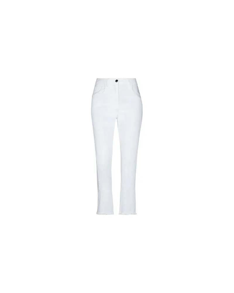 Semicouture HOSEN & RÖCKE - Jeanshosenauf YOOX.COM Weiß
