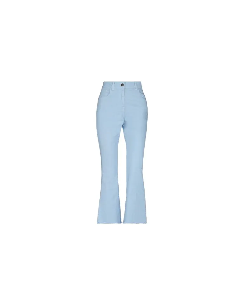 Semicouture HOSEN & RÖCKE - Jeanshosenauf YOOX.COM Himmelblau
