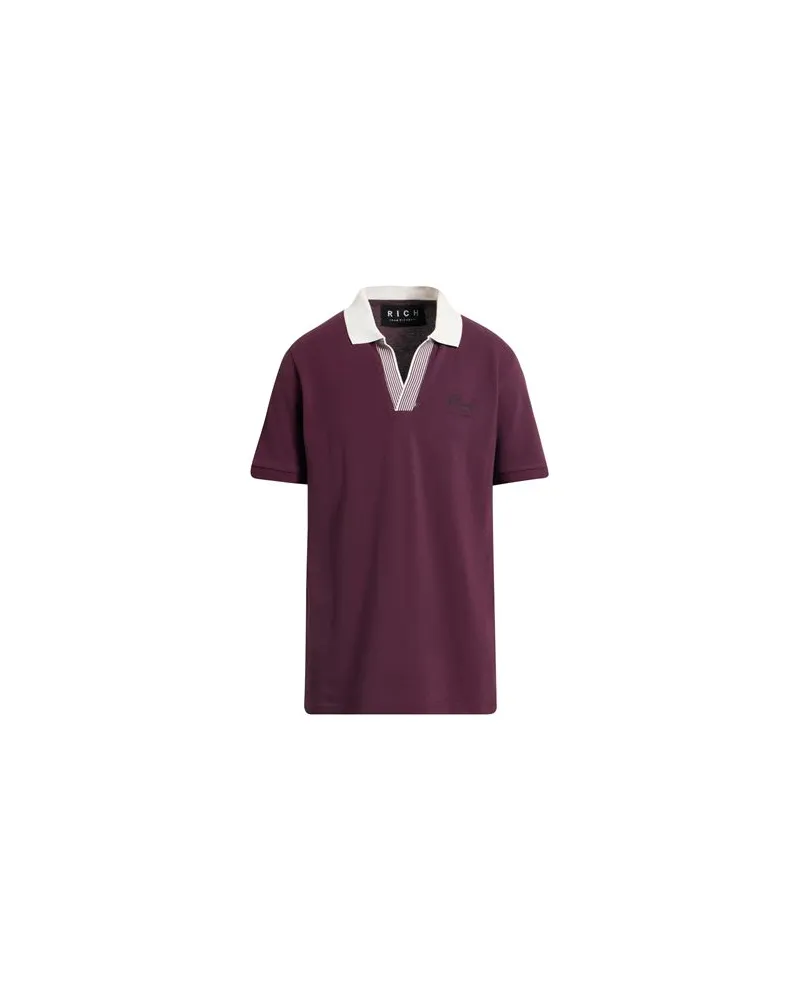 John Richmond TOPS - Poloshirtsauf YOOX.COM Pflaume