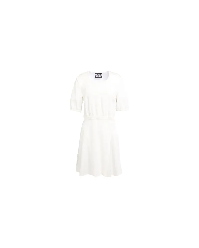 Moschino KLEIDER - Mini-Kleiderauf YOOX.COM Cremeweiß