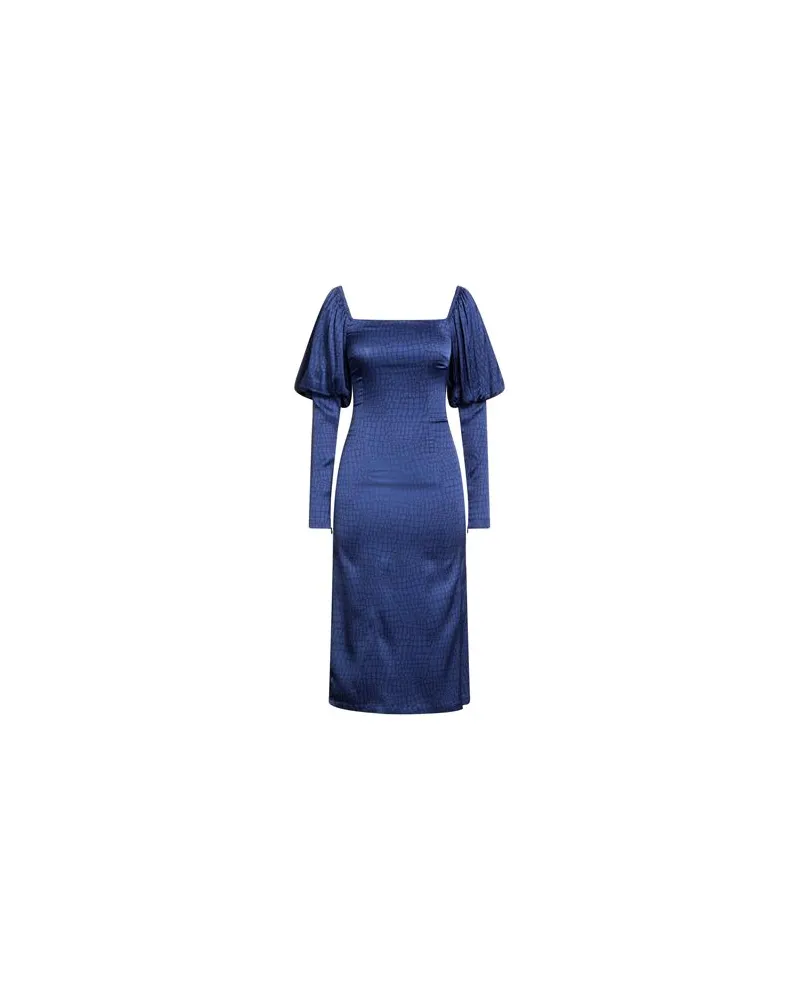 ANDAMANE KLEIDER - Midi-Kleiderauf YOOX.COM Blau