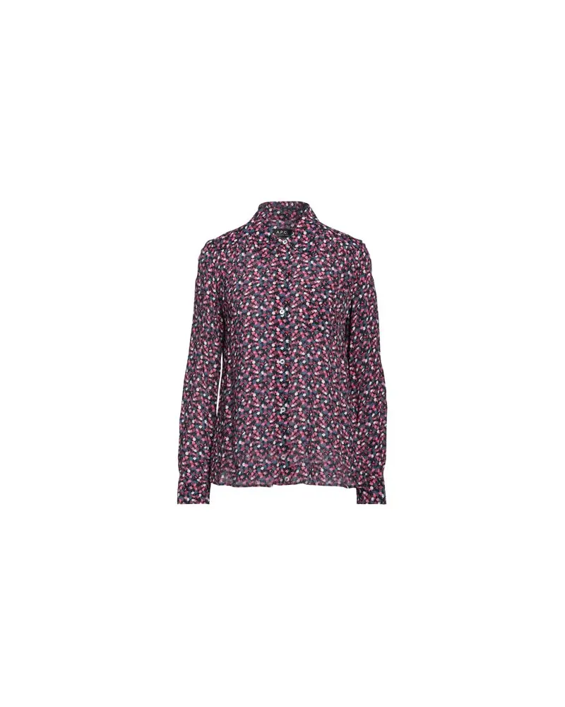 A.P.C. TOPS - Hemdenauf YOOX.COM Magenta