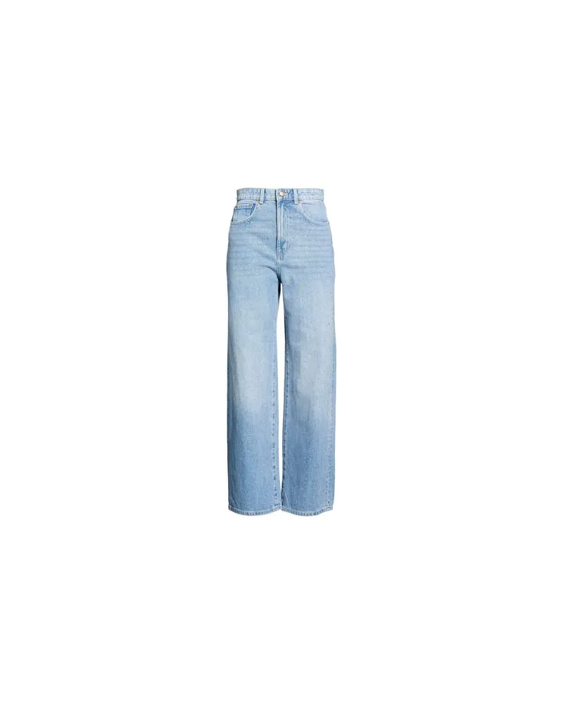 only HOSEN & RÖCKE - Jeanshosenauf YOOX.COM Blau