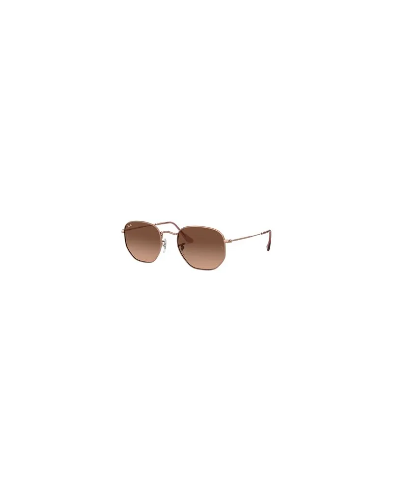 Ray Ban RB3548N HEXAGONAL   - BRILLEN - Sonnenbrillenauf YOOX.COM Kupfer