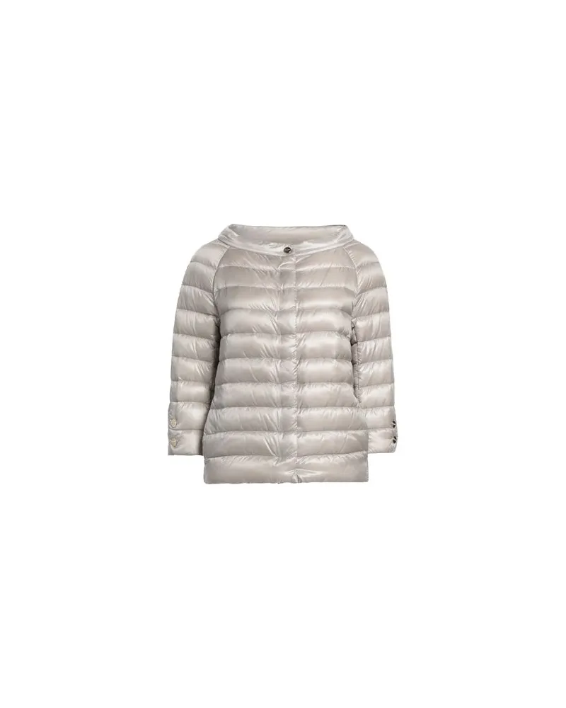 Herno ICONICO - JACKEN & MÄNTEL - Pufferjacken & Daunenjackenauf YOOX.COM Hellgrau