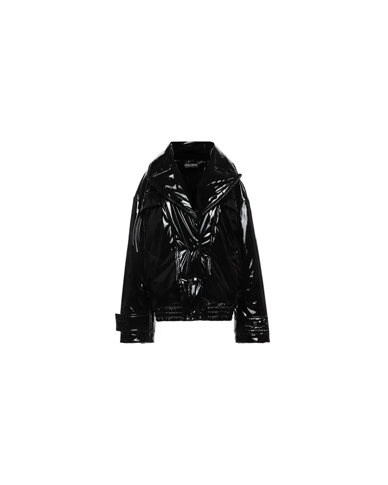 Dolce & Gabbana JACKEN & MÄNTEL - Pufferjacken & Daunenjackenauf YOOX.COM Schwarz