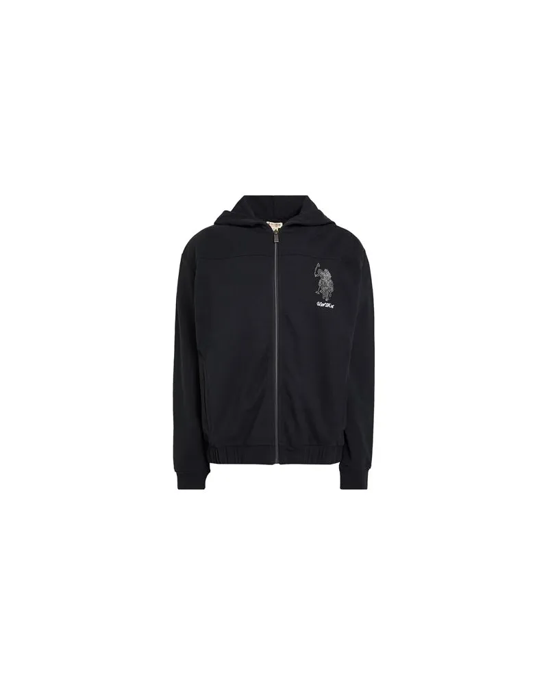 U.S. Polo Assn.  U POLO ASSN. - TOPS - Sweatshirtsauf YOOX.COM Schwarz