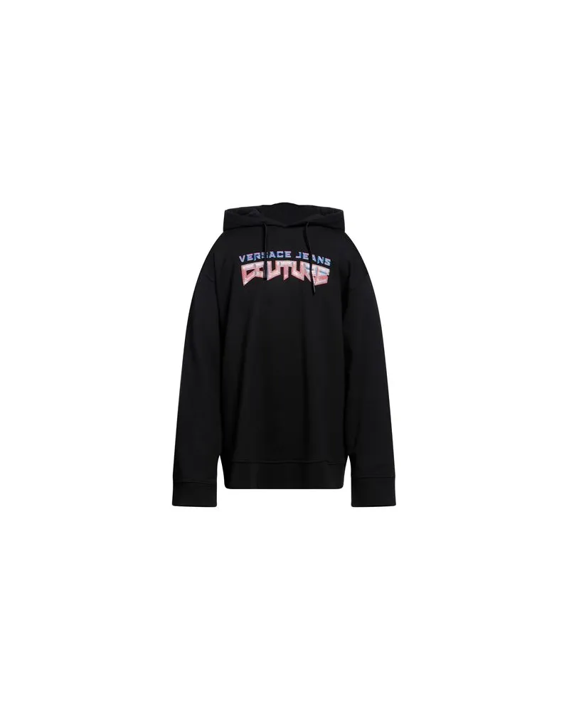 Versace Jeans TOPS - Sweatshirtsauf YOOX.COM Schwarz