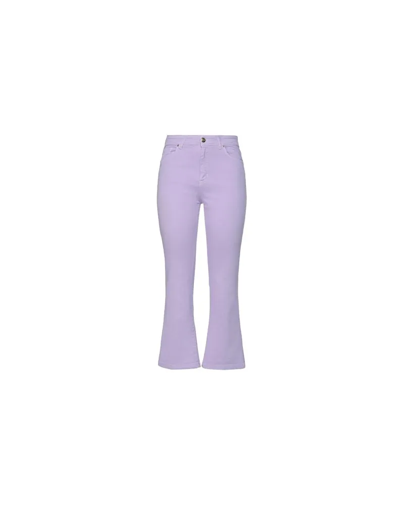 Jijil HOSEN & RÖCKE - Jeanshosenauf YOOX.COM Lila
