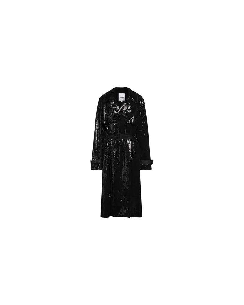 KOCHÉ JACKEN & MÄNTEL - Jacken, Mäntel & Trenchcoatsauf YOOX.COM Schwarz
