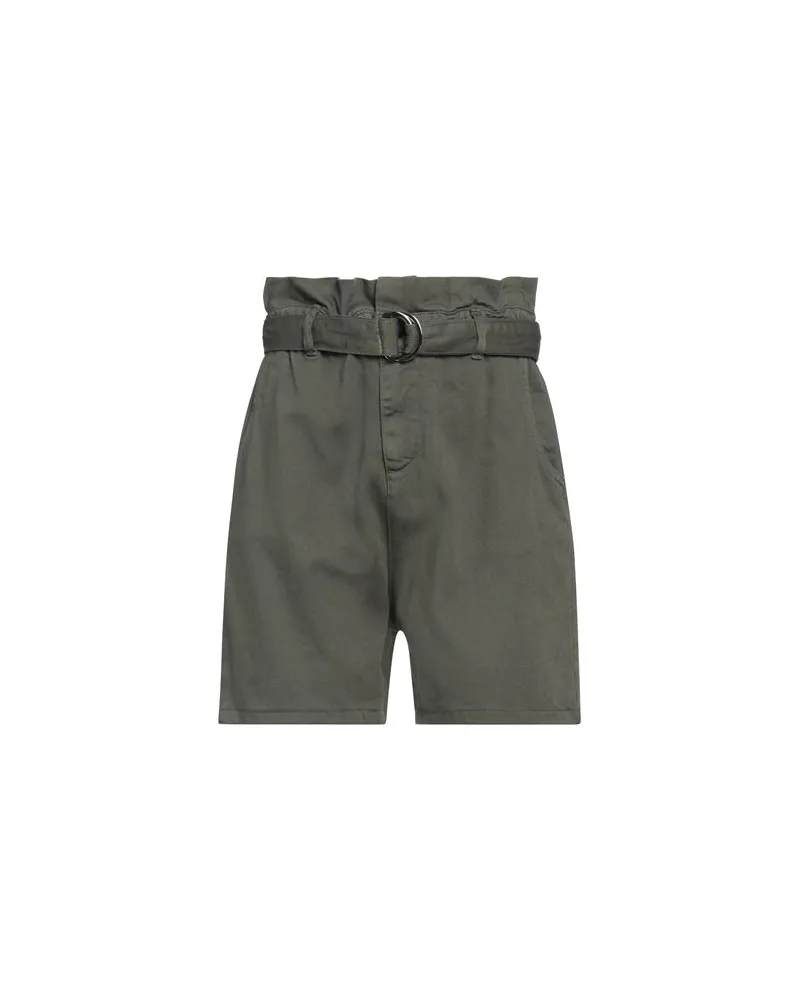 KONTATTO HOSEN & RÖCKE - Shorts & Bermudashortsauf YOOX.COM Militärgrün