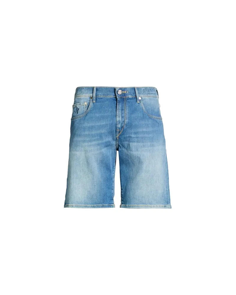 Hand Picked HOSEN & RÖCKE - Jeansshortsauf YOOX.COM Blau