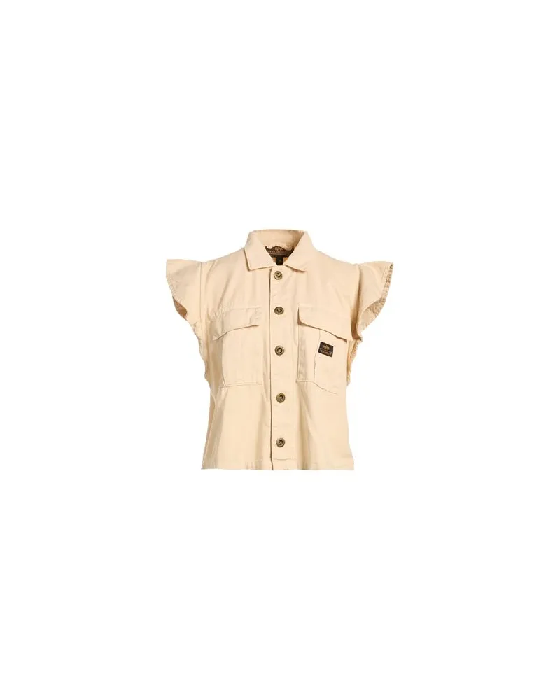 Alpha Industries TOPS - Hemdenauf YOOX.COM Beige
